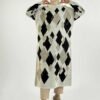 Geometric Pattern Tunic 18316 Stone 22 geometrik desen tunik 18316 tas triko tunik bym fashion 59174 11 B