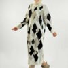 Geometric Pattern Tunic 18316 Stone - Image 3