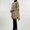 Pearl Detailed Knit Tunic 18309 Mink - Image 3