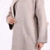 Opulent Winter Abaya|Embossed Knitwear Cardigan(9085) - Image 5