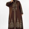 ⚡ Open Abaya Set|Hooded Glitter Cardigan|18307 - Image 5