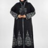 kapsonlu simli hirka 18307 siyah gumus triko hirka bym fashion 58995 11 B 3