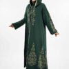 ⚡ Open Abaya Set|Hooded Glitter Cardigan|18307 - Image 3