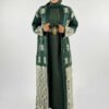 Premium Open Abaya Pattern|Snowflake Knit Cardigan|18166 14 Open Abaya Pattern