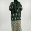 Premium Open Abaya Pattern|Snowflake Knit Cardigan|18166 - Image 2