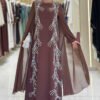 Luxurious Evening Dresses Plus Size Cape Sleeve Gown|3958 12 Luxurious Evening Dresses Plus Size Cape Sleeve Gown|3958 - Image 5