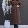 Lotus Coat Dark Gray - Image 8