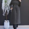 Lotus Coat Dark Gray - Image 2