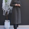 Lotus Coat Dark Gray - Image 3