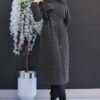 Lotus Coat Dark Gray - Image 4
