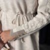 Knit Detail Knitwear Dress 18312 Stone - Image 4