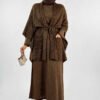 Ultimate Pocket Poncho|Chic Glitter-Detail Winter Layer|18332 - Image 6