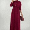 Glittery Knit Dress 18315 Emerald - Image 9