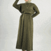 Glittery Knit Dress 18315 Emerald - Image 10
