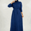 Glittery Knit Dress 18315 Emerald - Image 12