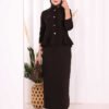 💎 Chic Turkish Skirt & Cardigan Knitwear Set|(17040) - Image 3