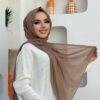 2019 Chiffon Scarf Light Powder Pink - Image 24