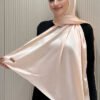 2024 Kobe Satin Shawl, Tile - Image 5