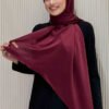 2024 Kobe Satin Shawl, Tile - Image 6