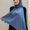 2024 Kobe Satin Shawl, Tile - Image 10