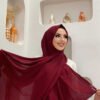 2025 Cwin Shawl Burgundy