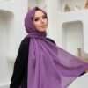 2049 Double Layer Jan Jan Shawl Ecru - Image 3