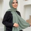 2050 Medina Silk Shawl Mint - Image 2