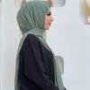 2050 Medina Silk Shawl Mint - Image 4