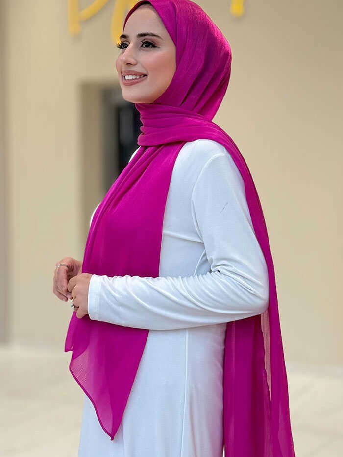 Alternative view of Valentino Scarf 2066 Fuchsia