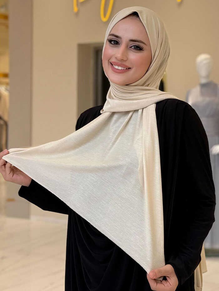 Cotton Scarf 2069 Beige