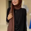 Cotton Scarf 2069 Beige - Image 8