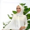 2070 Cotton Bamboo Shawl Orange - Image 5
