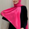 2070 Cotton Bamboo Shawl Orange - Image 6