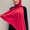 2070 Cotton Bamboo Shawl Orange - Image 12