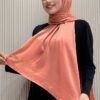2070 Cotton Bamboo Shawl Orange 50 2070 Cotton Bamboo Shawl Orange - Image 21