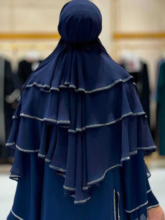 Alternative view of Stone Detail Soufflé 6030 Navy Blue
