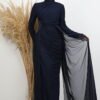 Tulle Evening Dress Navy Blue 12 Tulle Evening Dress