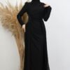 Tulle Evening Dress Navy Blue - Image 9