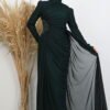 Tulle Evening Dress Navy Blue - Image 10