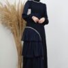 Evening Dress Navy - Image 4
