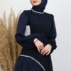 Evening Dress Navy - Image 5