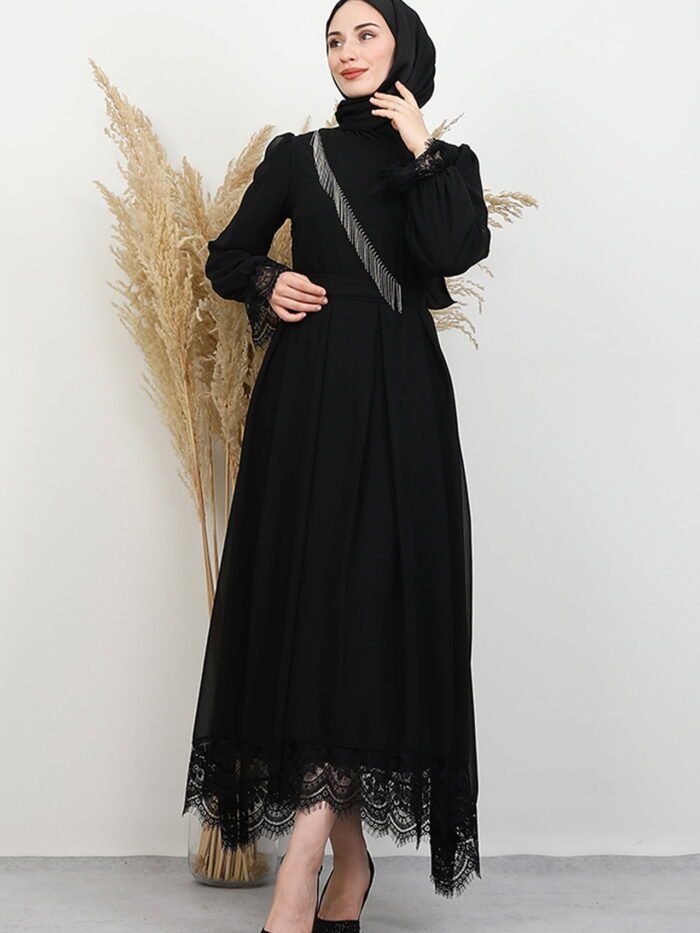 Detail Dress Black