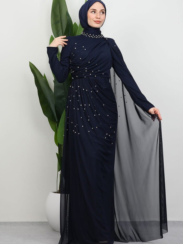 Evening Dresses Navy Blue