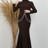 Dress Dark Coffee - Image 2