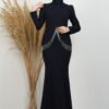 Dress Dark Coffee - Image 7