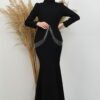 Dress Dark Coffee - Image 8