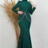 Dress Dark Coffee - Image 9