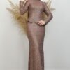 Melida Team Evening Dress Gold color 16 Melida Team Evening Dress Gold color - Image 7