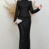 Melida Team Evening Dress Gold color 18 Melida Team Evening Dress Gold color - Image 9