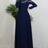 Stone Embellished Dress Light Mustard - Image 12